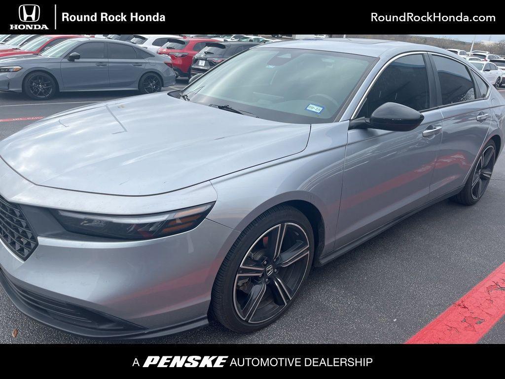 used 2023 Honda Accord Hybrid car, priced at $24,700