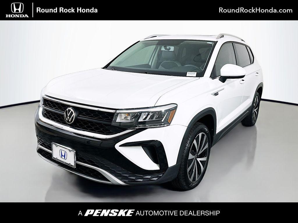 used 2022 Volkswagen Taos car, priced at $18,300