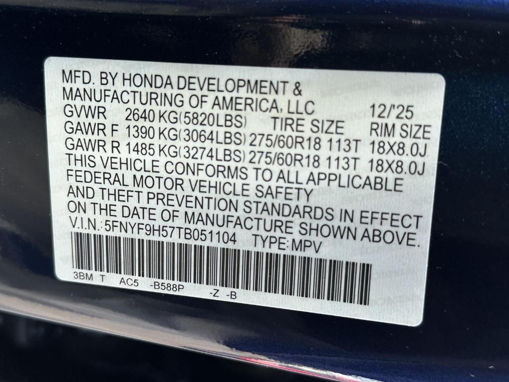 new 2026 Honda Passport car, priced at $51,530