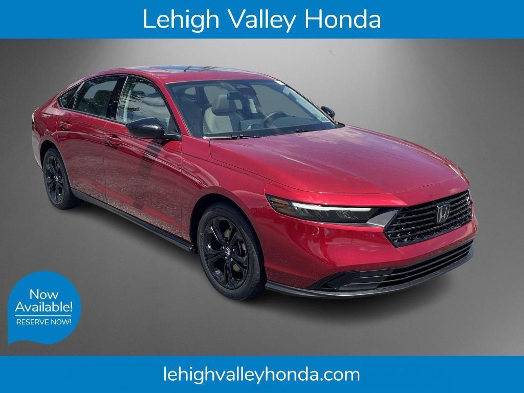 new 2025 Honda Accord car, priced at $30,755