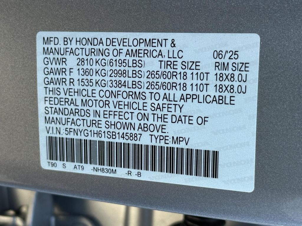used 2025 Honda Pilot car, priced at $46,485