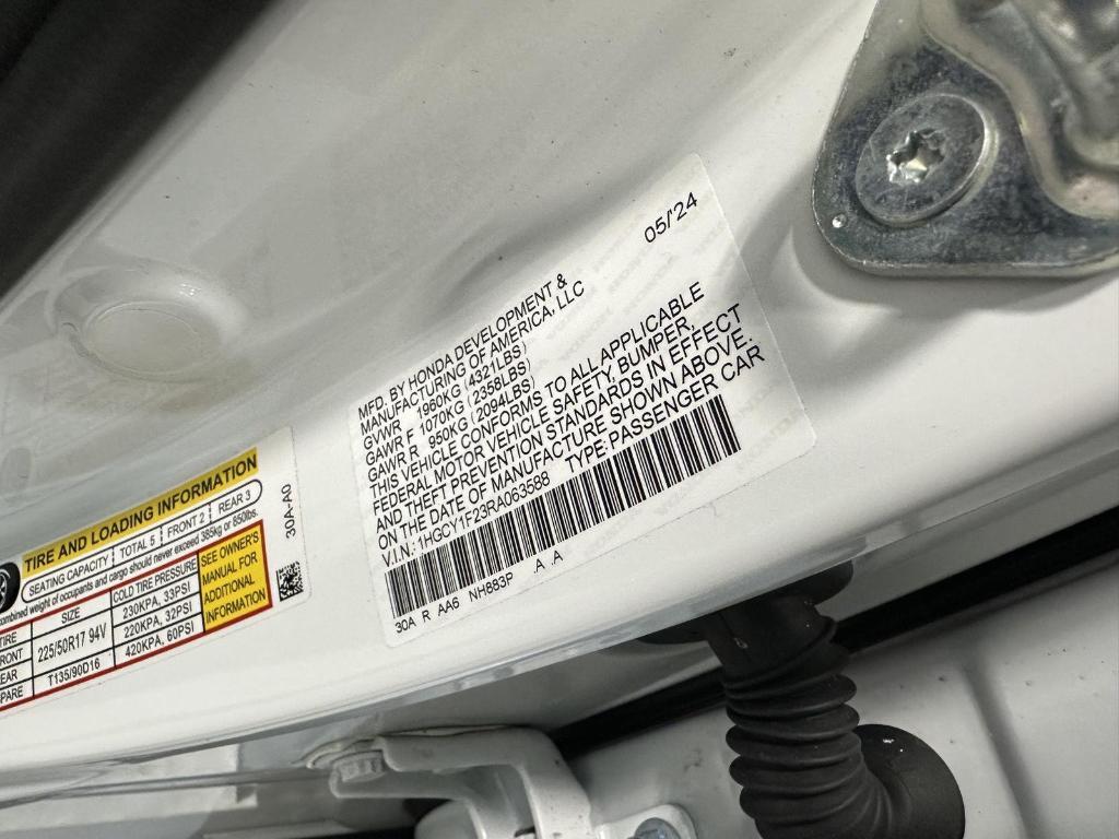 used 2024 Honda Accord car, priced at $24,595