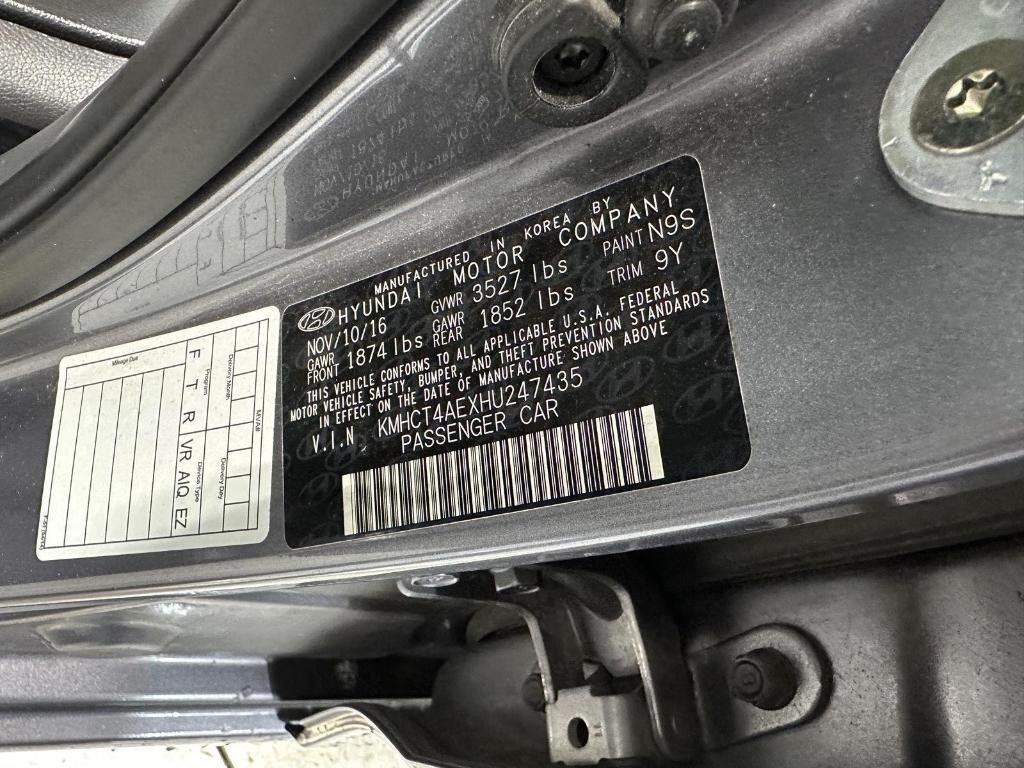 used 2017 Hyundai Accent car, priced at $9,495