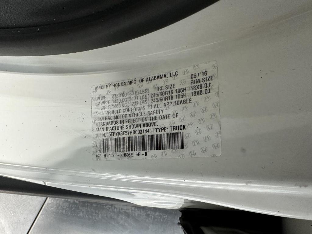 used 2017 Honda Ridgeline car, priced at $21,295