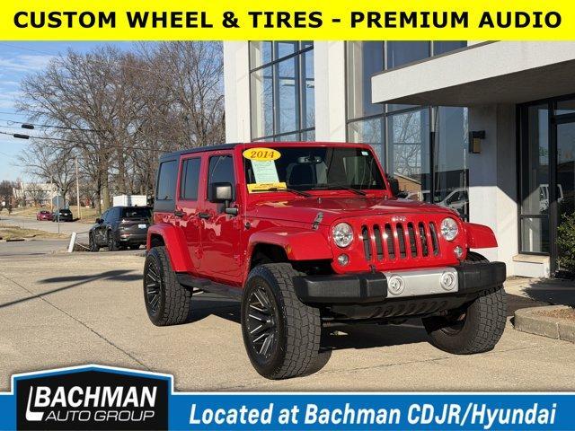 used 2014 Jeep Wrangler Unlimited car, priced at $15,950