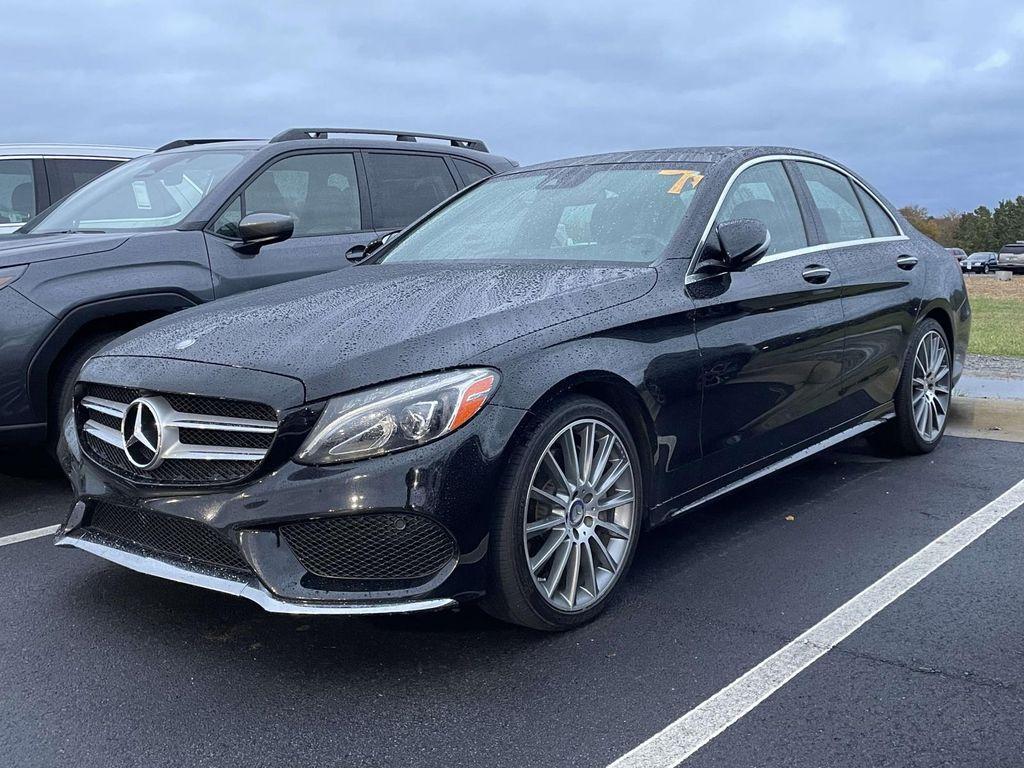 used 2017 Mercedes-Benz C-Class car, priced at $17,054