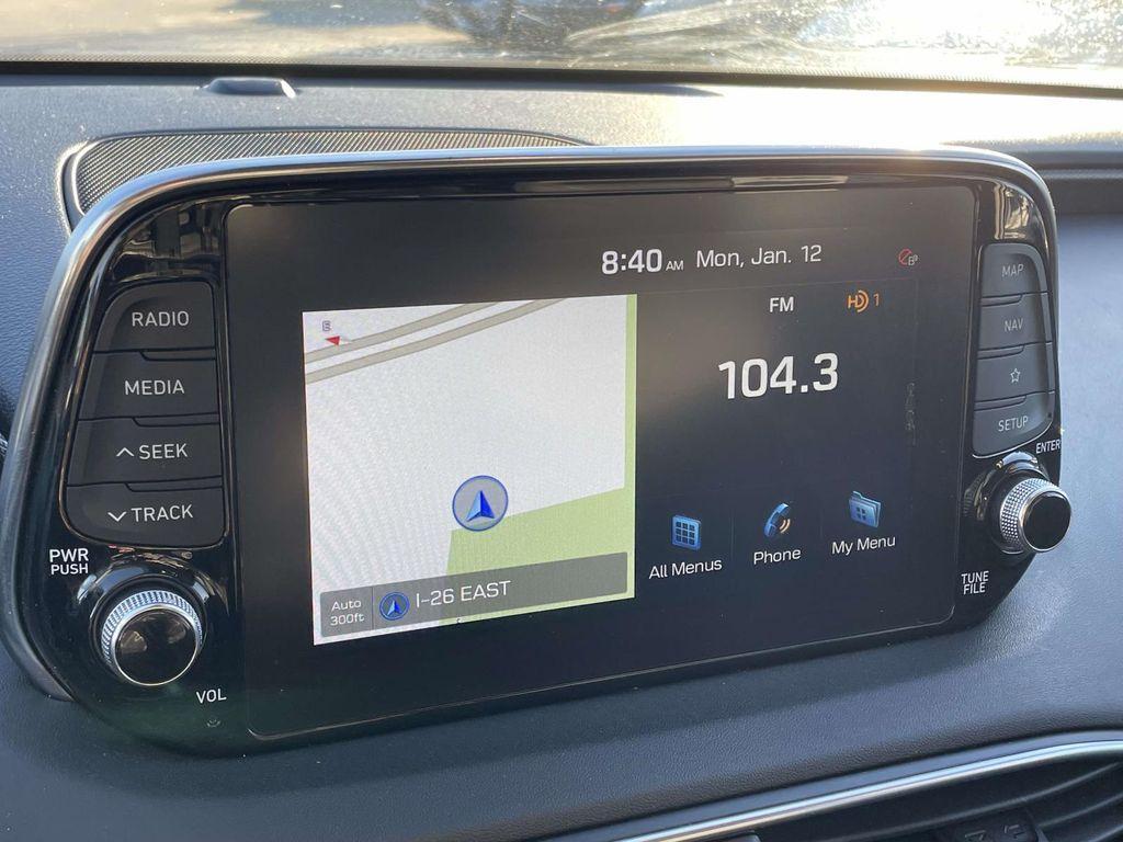 used 2020 Hyundai Santa Fe car, priced at $22,228