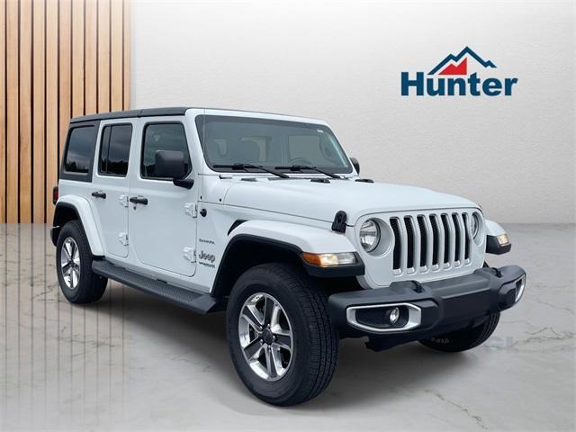 used 2021 Jeep Wrangler Unlimited car, priced at $20,105