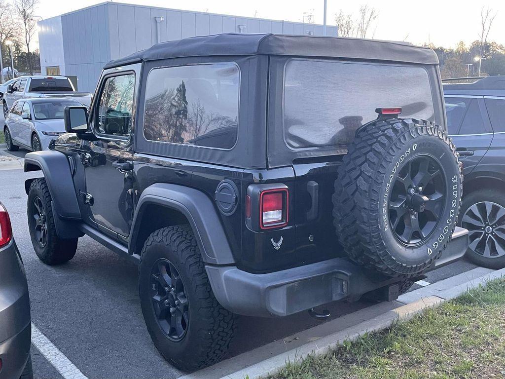 used 2021 Jeep Wrangler car, priced at $24,940