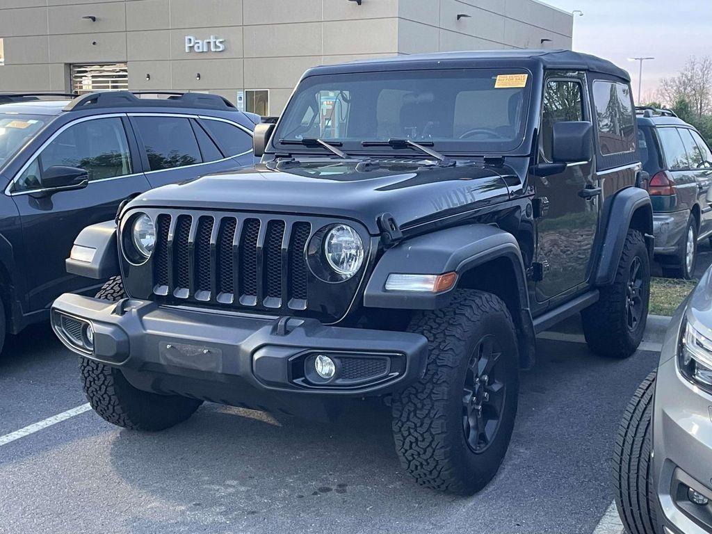 used 2021 Jeep Wrangler car, priced at $24,940
