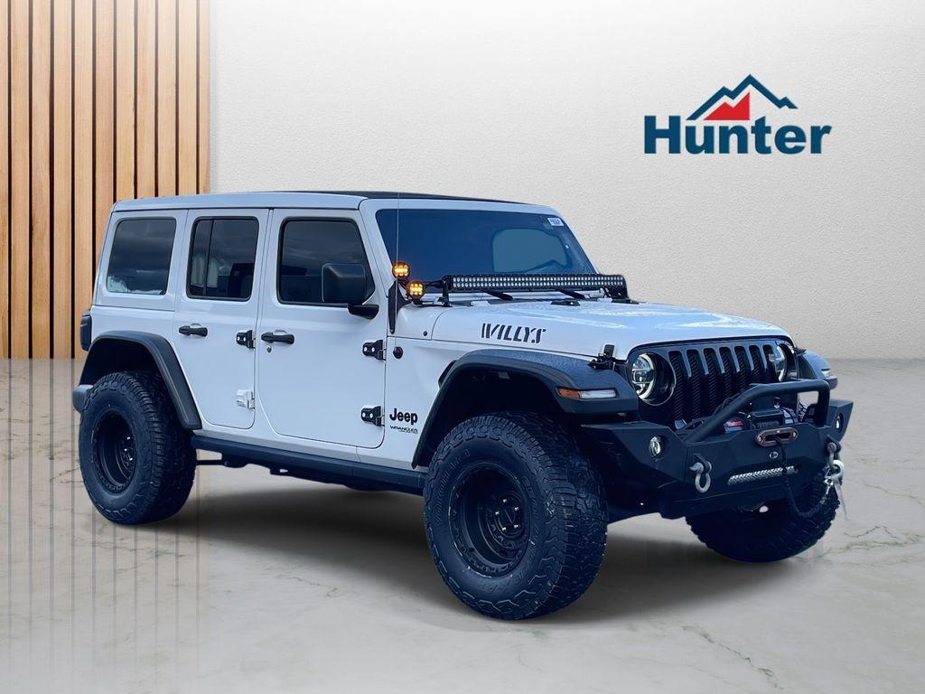used 2021 Jeep Wrangler Unlimited car, priced at $27,142