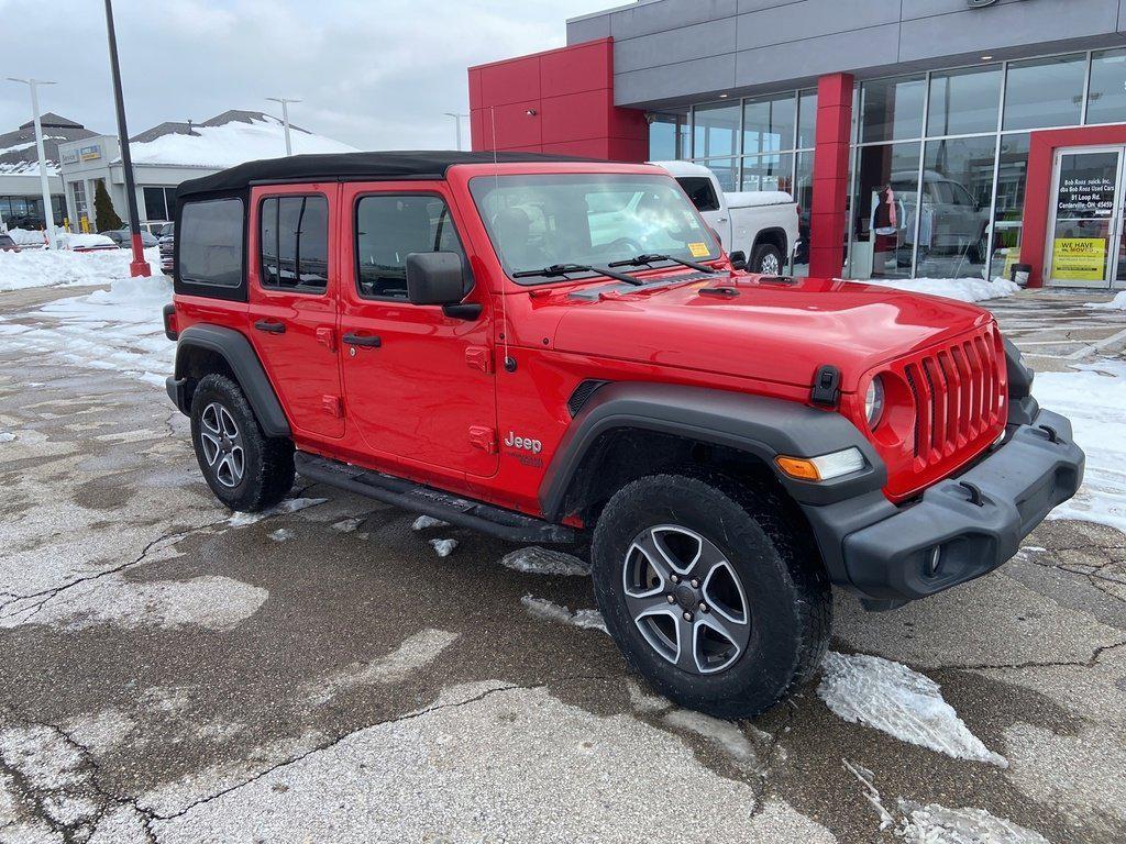used 2020 Jeep Wrangler Unlimited car, priced at $21,396