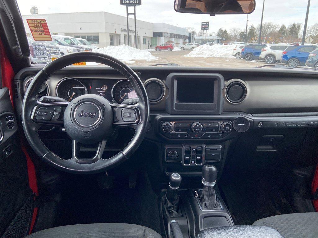used 2020 Jeep Wrangler Unlimited car, priced at $21,396