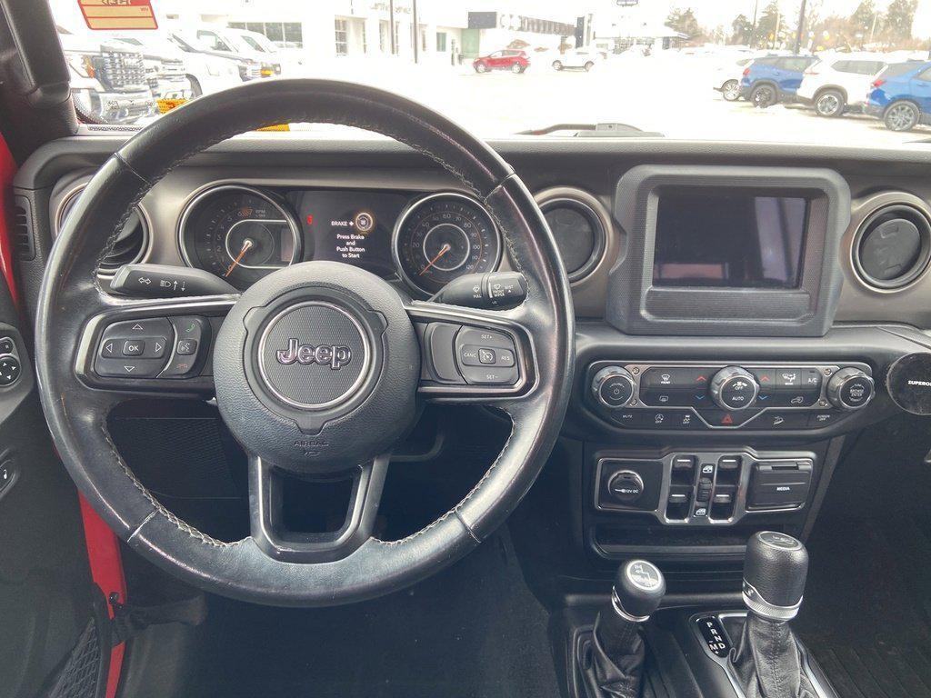 used 2020 Jeep Wrangler Unlimited car, priced at $21,396