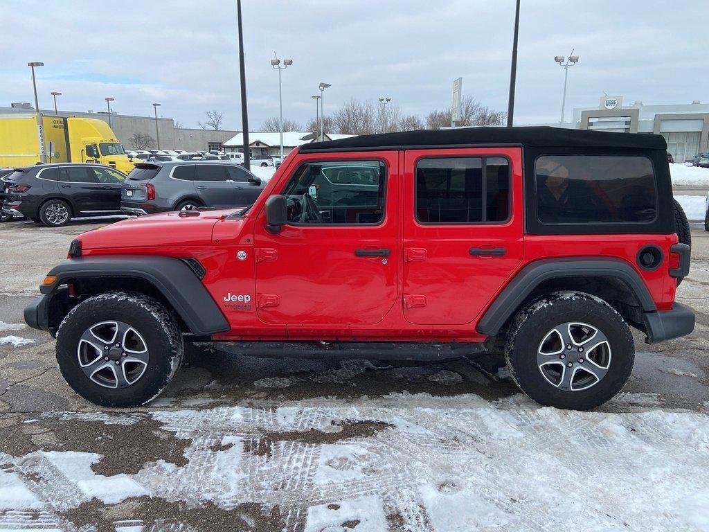 used 2020 Jeep Wrangler Unlimited car, priced at $21,396