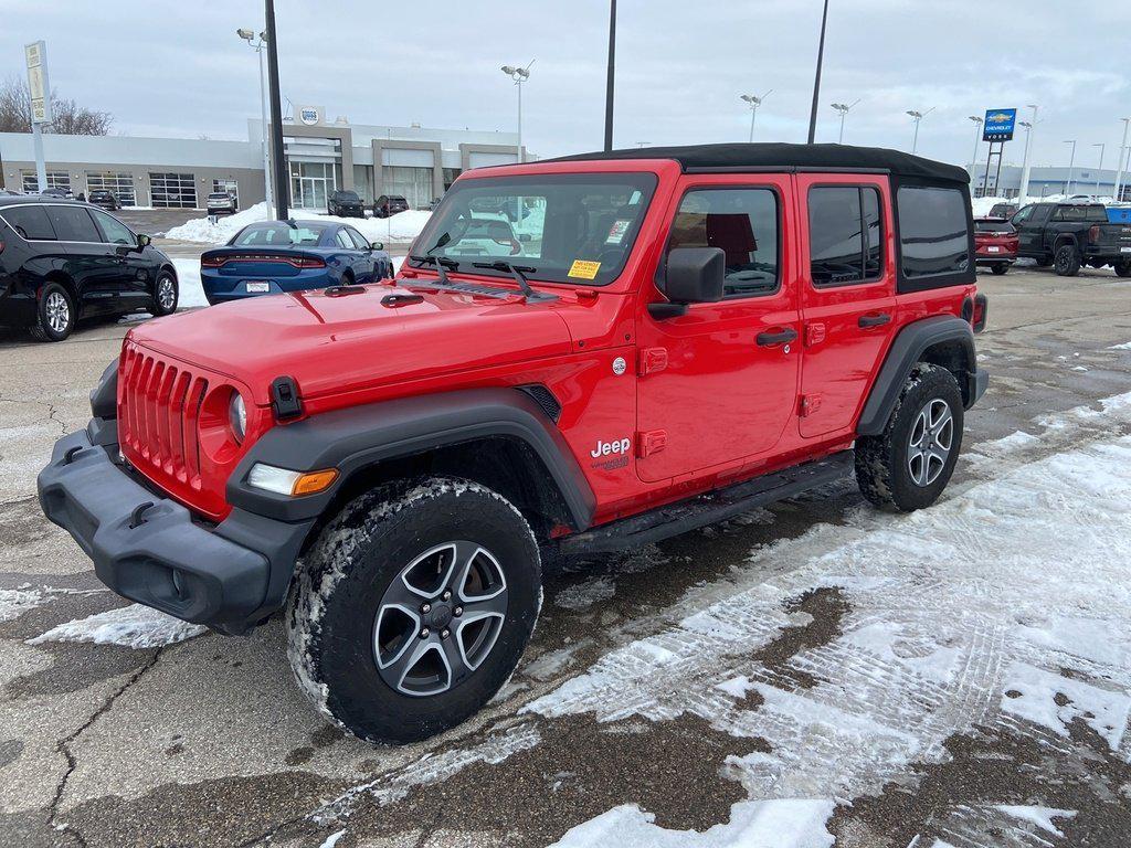 used 2020 Jeep Wrangler Unlimited car, priced at $21,396