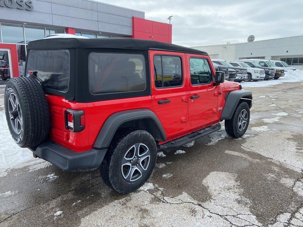 used 2020 Jeep Wrangler Unlimited car, priced at $21,396