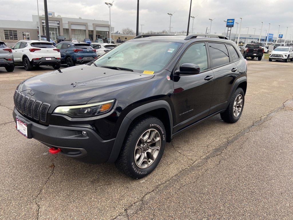 used 2022 Jeep Cherokee car, priced at $24,655