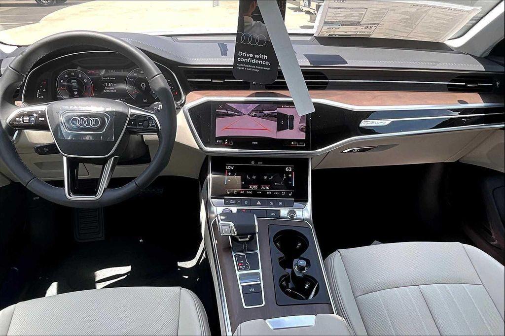 new 2025 Audi A6 car, priced at $64,835