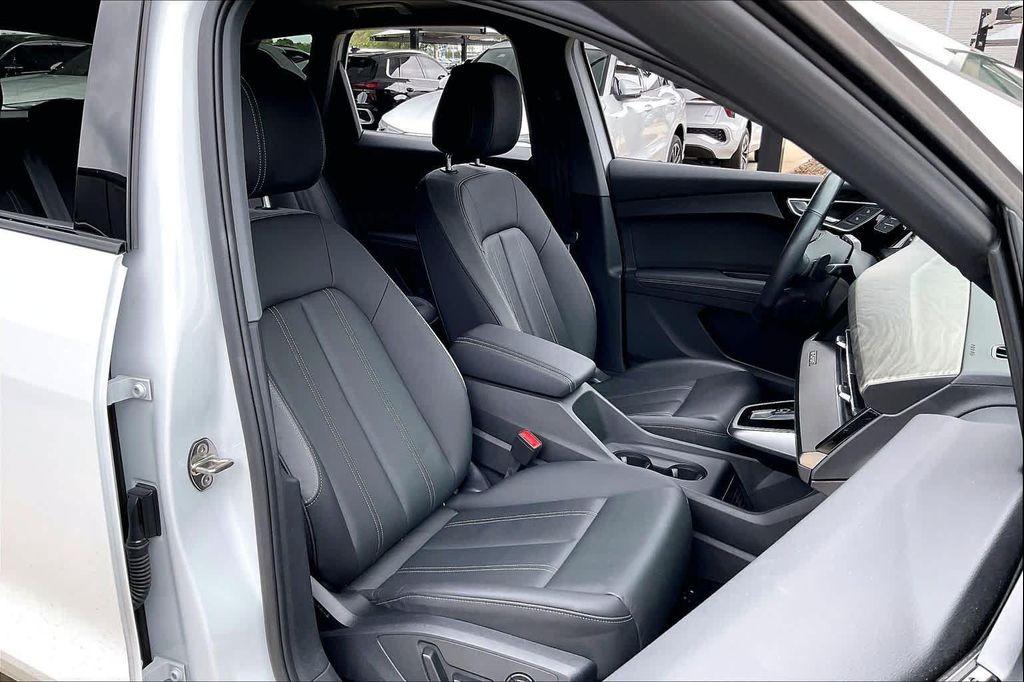 used 2024 Audi Q4 e-tron car, priced at $37,175