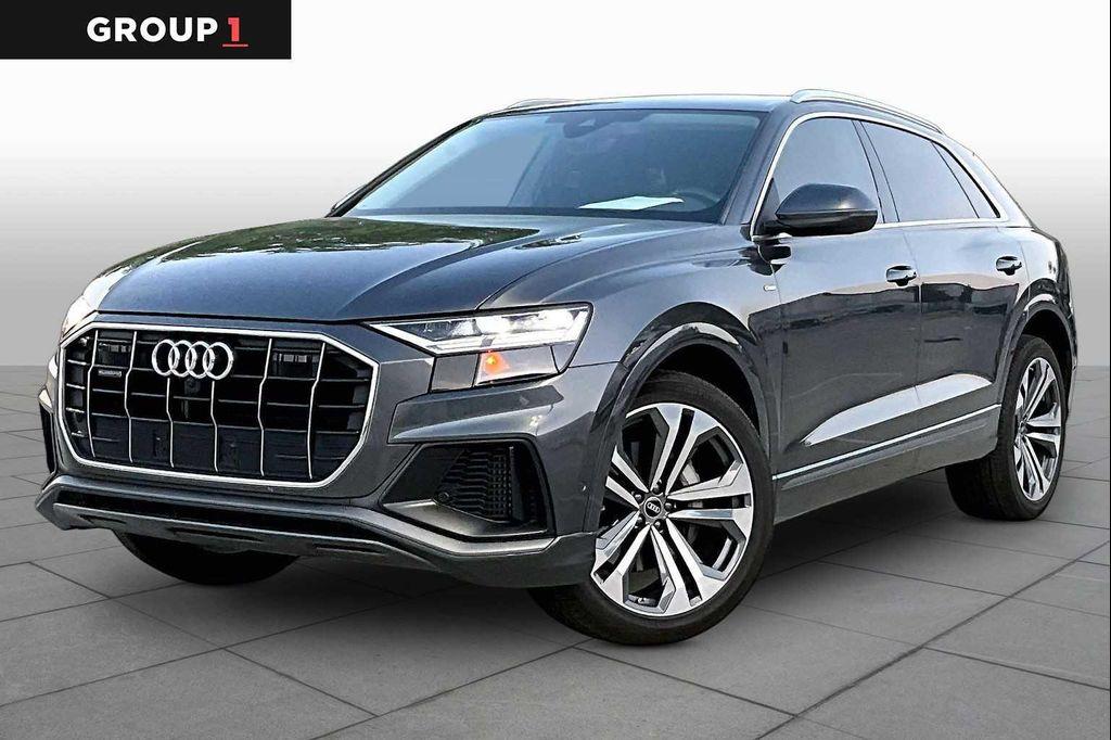 used 2022 Audi Q8 car, priced at $47,000