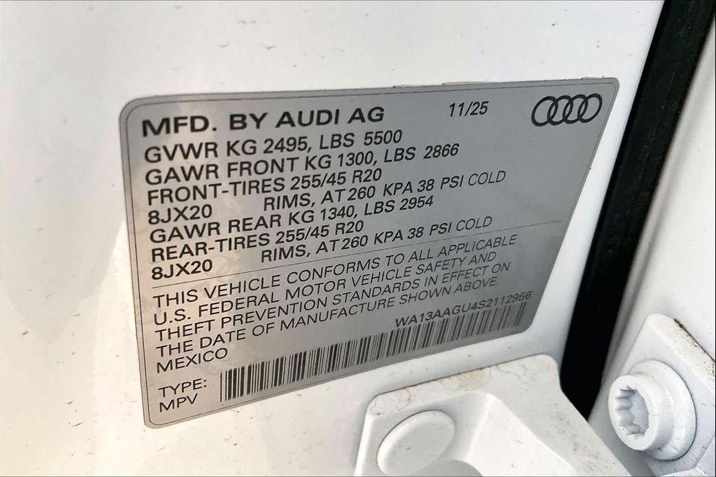 new 2025 Audi Q5 car, priced at $62,295