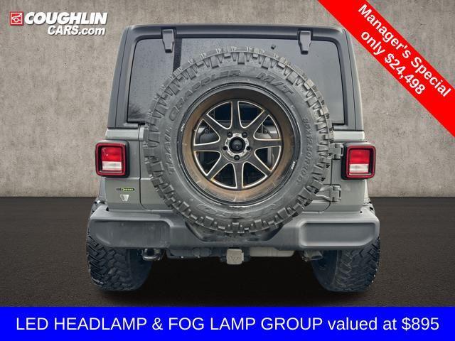 used 2020 Jeep Wrangler Unlimited car, priced at $24,498