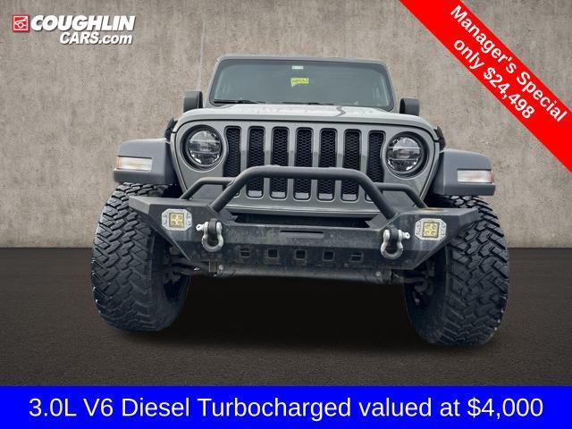used 2020 Jeep Wrangler Unlimited car, priced at $24,498