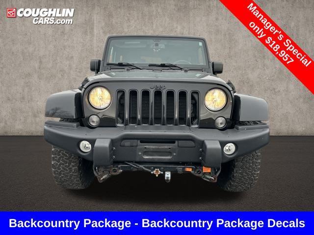 used 2016 Jeep Wrangler car, priced at $18,957