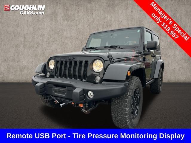 used 2016 Jeep Wrangler car, priced at $18,957