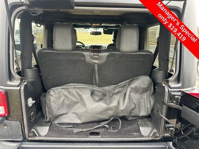used 2016 Jeep Wrangler car, priced at $19,419