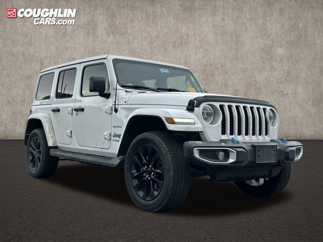 used 2022 Jeep Wrangler Unlimited 4xe car, priced at $29,999