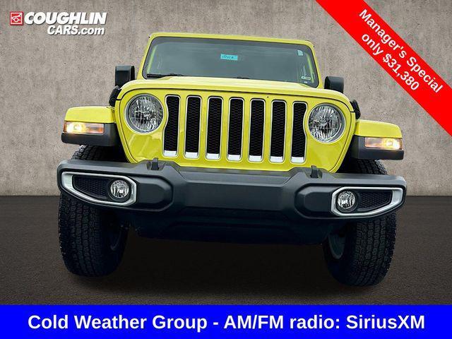used 2022 Jeep Wrangler Unlimited car, priced at $31,380