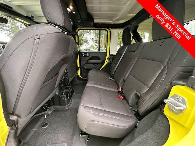 used 2022 Jeep Wrangler Unlimited car, priced at $31,765