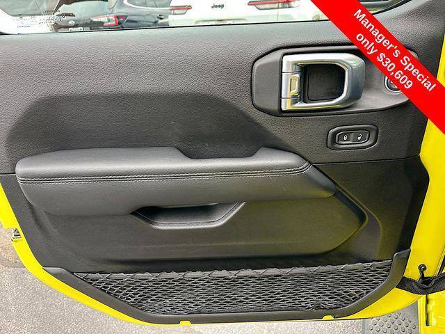 used 2022 Jeep Wrangler Unlimited car, priced at $30,609