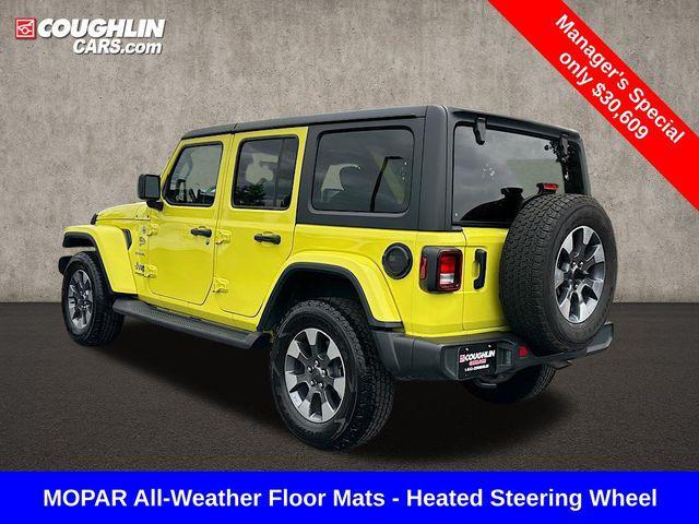 used 2022 Jeep Wrangler Unlimited car, priced at $30,609