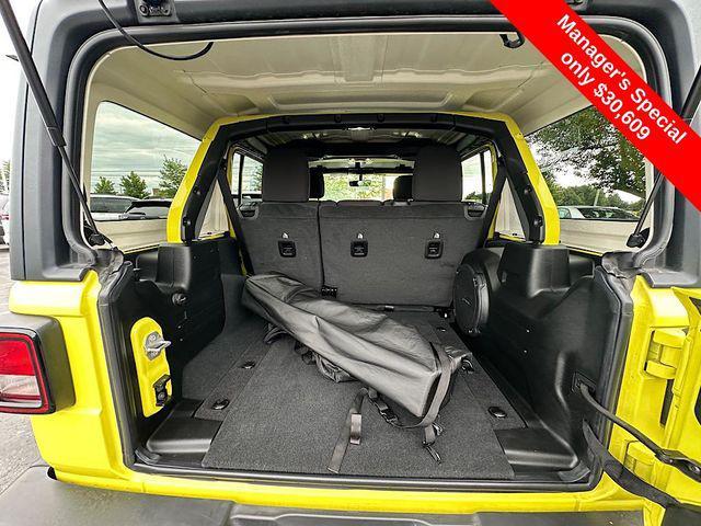 used 2022 Jeep Wrangler Unlimited car, priced at $30,609