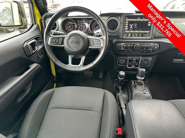 used 2022 Jeep Wrangler Unlimited car, priced at $31,765