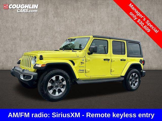 used 2022 Jeep Wrangler Unlimited car, priced at $30,609