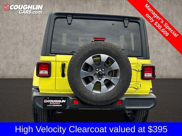 used 2022 Jeep Wrangler Unlimited car, priced at $30,609