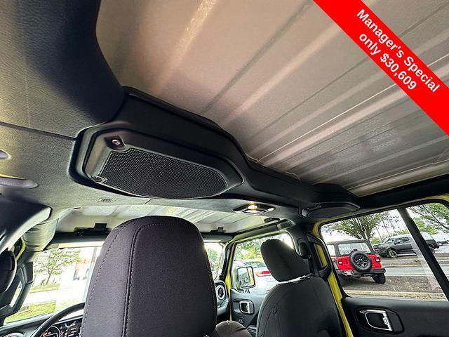 used 2022 Jeep Wrangler Unlimited car, priced at $30,609