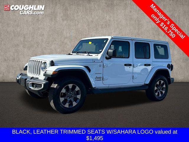 used 2018 Jeep Wrangler Unlimited car, priced at $16,750