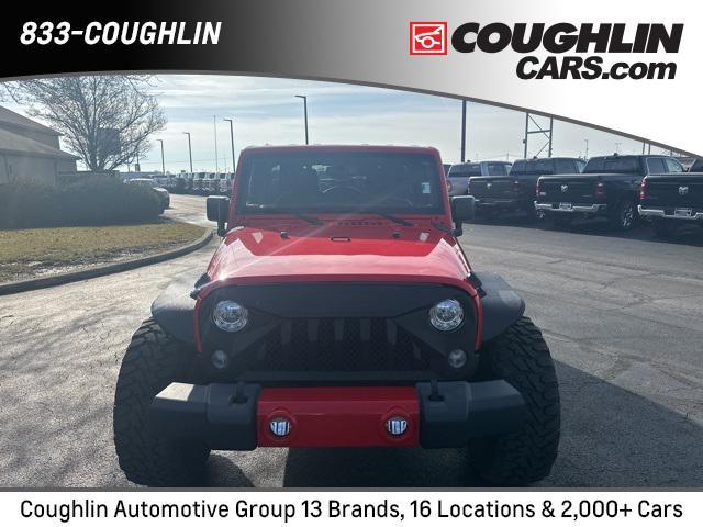 used 2017 Jeep Wrangler Unlimited car, priced at $25,766