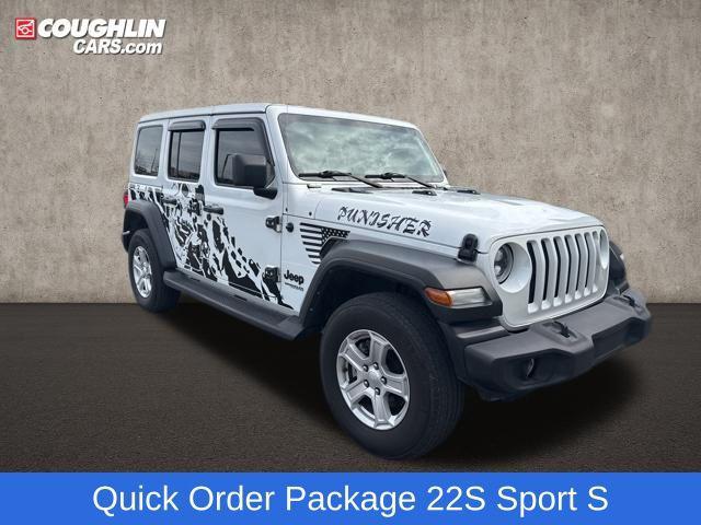 used 2022 Jeep Wrangler Unlimited car, priced at $27,681