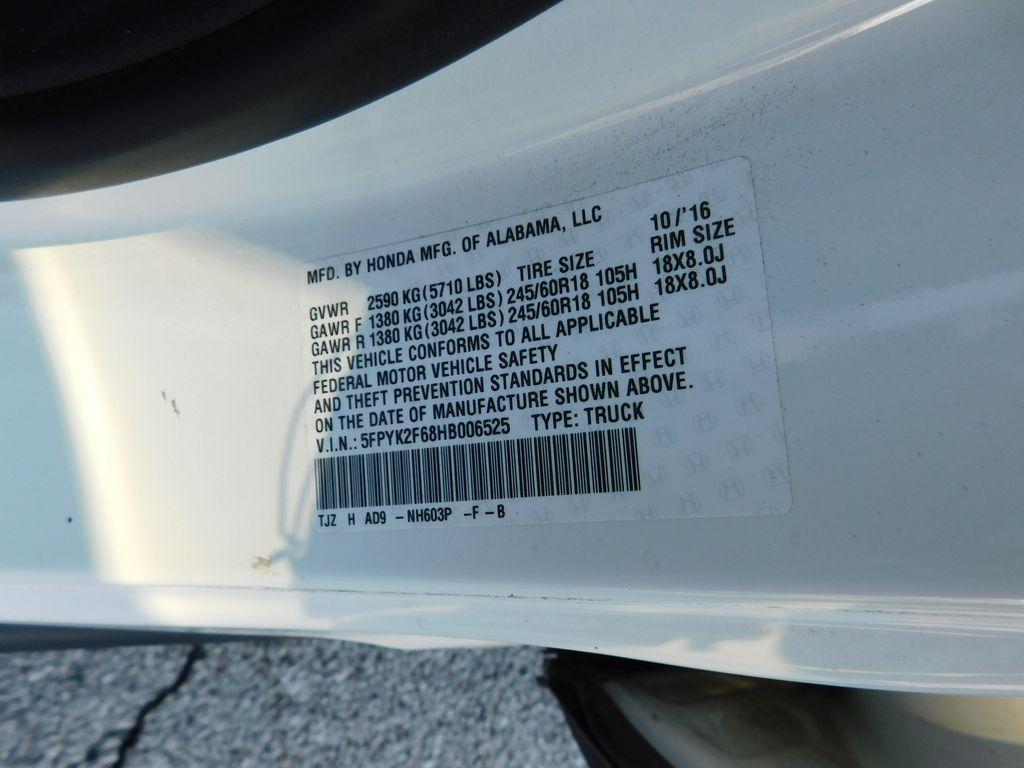 used 2017 Honda Ridgeline car, priced at $21,110