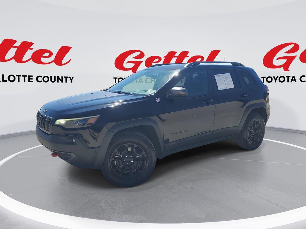 used 2021 Jeep Cherokee car, priced at $13,615