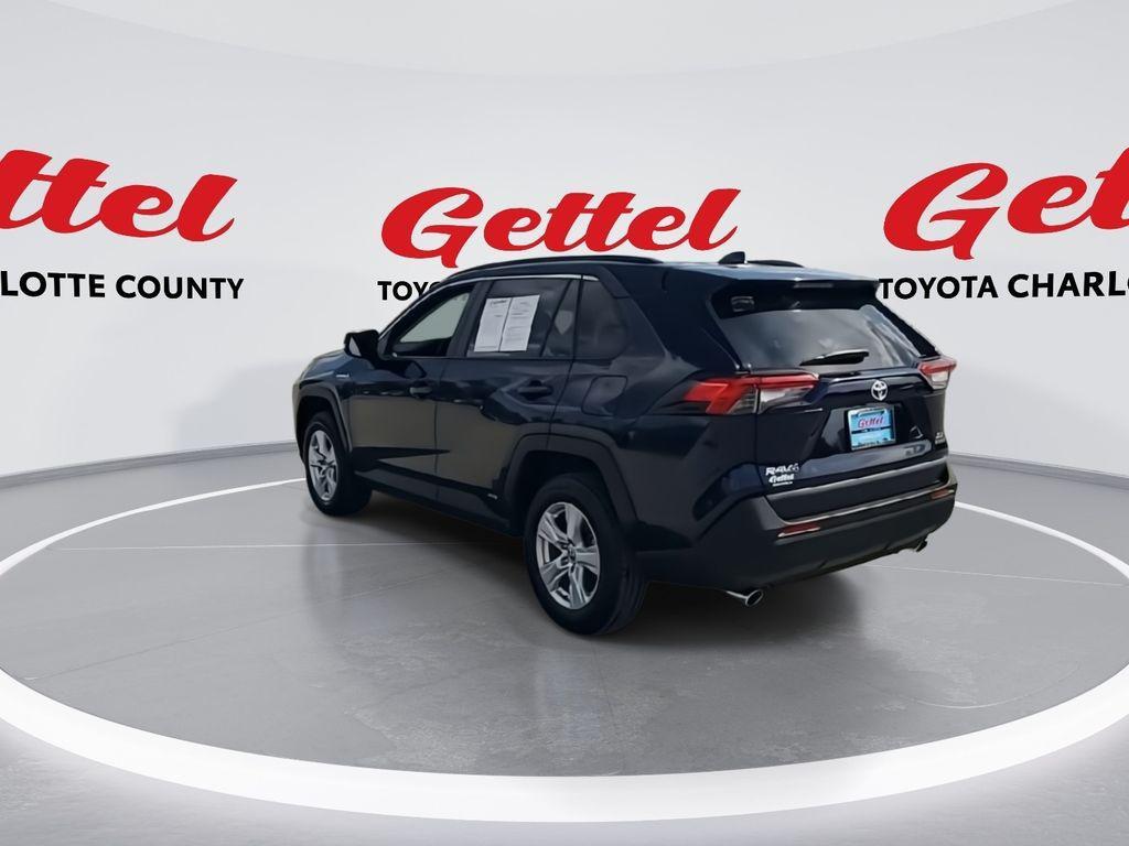 used 2021 Toyota RAV4 Hybrid car, priced at $23,477
