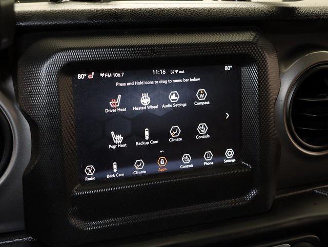 used 2021 Jeep Wrangler car, priced at $26,800