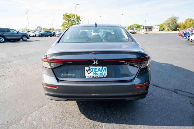 new 2025 Honda Accord car, priced at $28,257