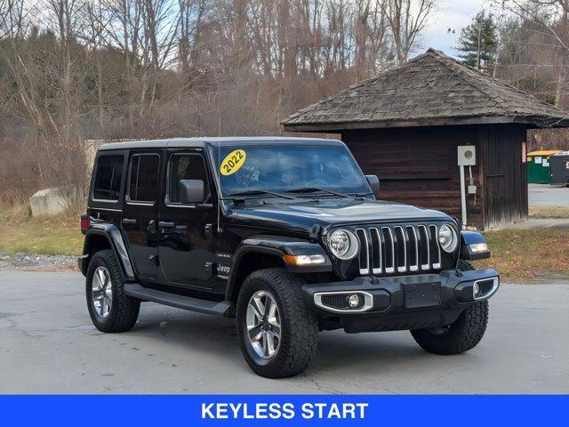 used 2022 Jeep Wrangler Unlimited car, priced at $29,917